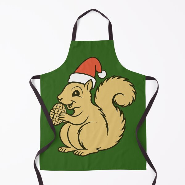 Item preview, Cute Christmas Squirrel Santa With Hat – Retro Holiday Cartoon Animal Design designed and sold by donwillisjrart.