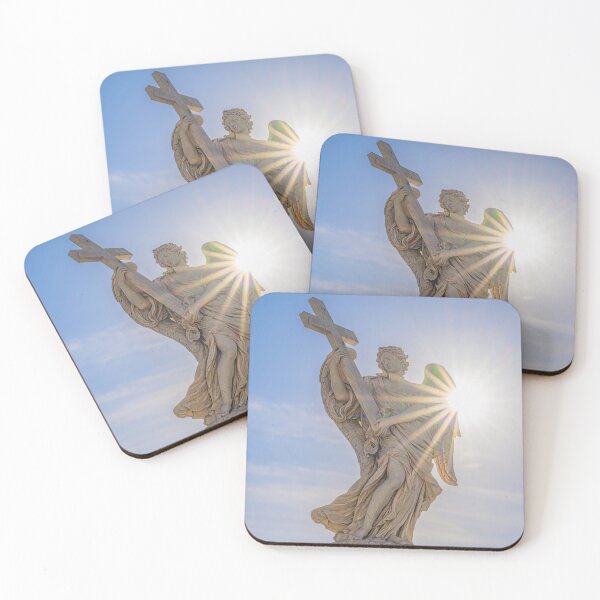 Item preview, Ponte Sant'Angelo Statue Rome Italy designed and sold by PhotoArt by Joan Carroll.