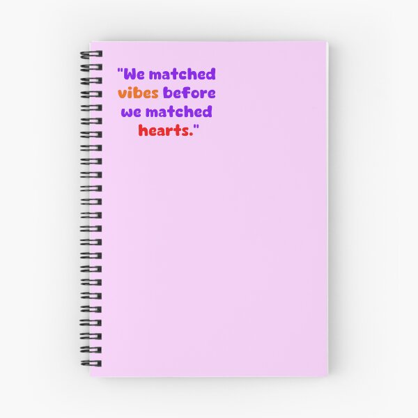 Item preview, We matched vibes before we matched hearts. designed and sold by Sharaku65.