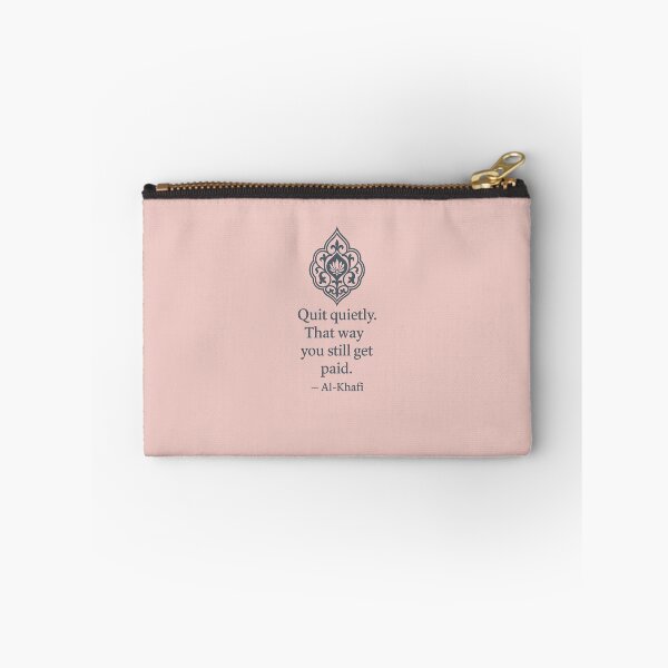 Item preview, Quit Quietly – Al-Khafi Office Quote designed and sold by The Murcian Path.