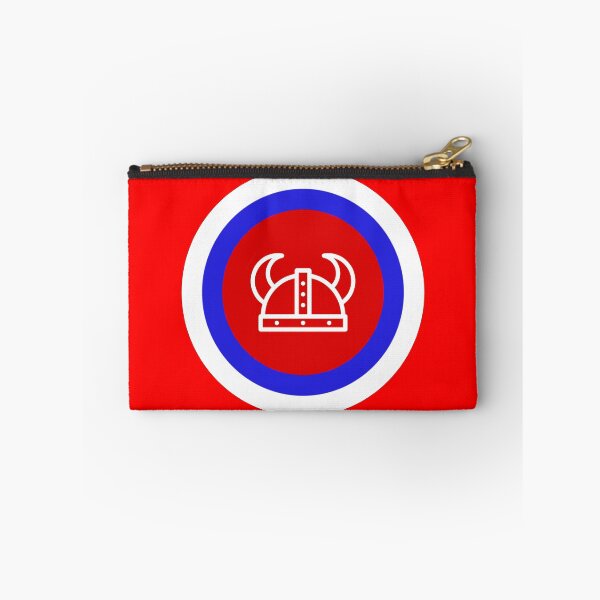 Item preview, Red White Blue Norway Norvege Landslaget football retro Mod Roundel designed and sold by ModSupporters.