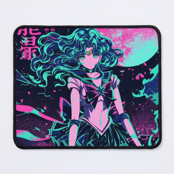 Item preview, Sailor Neptune Neon City Night designed and sold by AnimeArsenalPrints.