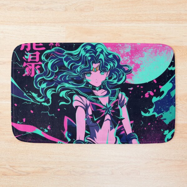 Item preview, Sailor Neptune Neon City Night designed and sold by AnimeArsenalPrints.