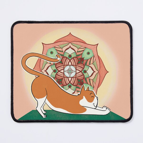 Item preview, Yoga Cat designed and sold by LiviRoseDesigns.
