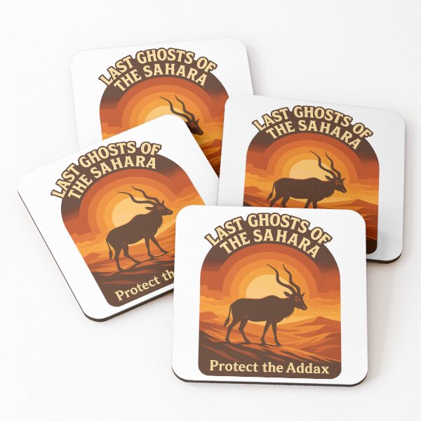 Item preview, Last Ghosts of the Sahara – Protect the Addax Endangered Species designed and sold by WildlifeInc.