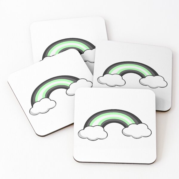 Item preview, Proud Rainbow in the Clouds Agender designed and sold by HarveyHandcraftsandDesigns.