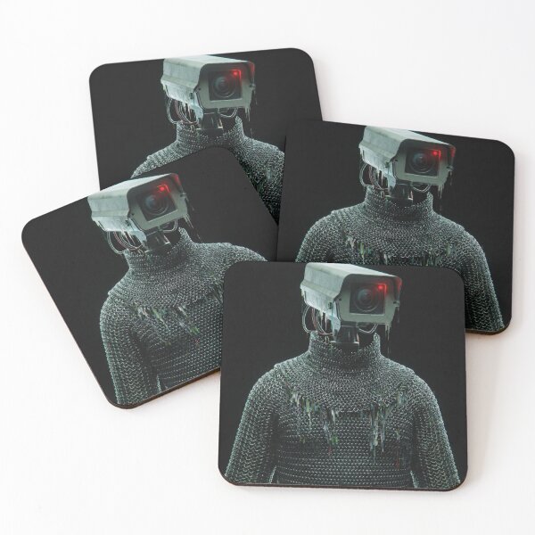 Item preview, CCTV Knight - Surveillance State Medieval Armor designed and sold by SavinMercantile.