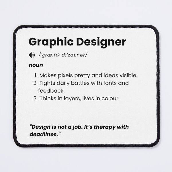 Item preview, Graphic Designer Definition | Funny Creative Gift for Designers & Artists designed and sold by Yuli Club.