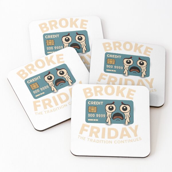 Item preview, Funny Broke Friday Tradition Shirt parody on black Friday  designed and sold by Craftitect.