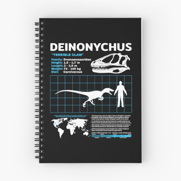 Item preview, Deinonychus Fact Sheet designed and sold by NicGrayGraphic.
