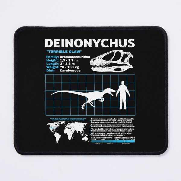Item preview, Deinonychus Fact Sheet designed and sold by NicGrayGraphic.