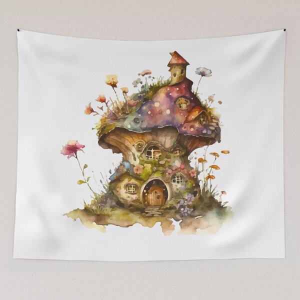 Item preview, Mushroom Fairy House designed and sold by OCNau.
