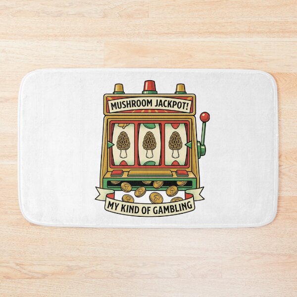 Item preview, Mushroom Jackpot My Kind of Gamble - Funny Mushroom Foraging designed and sold by TB Designs Official.