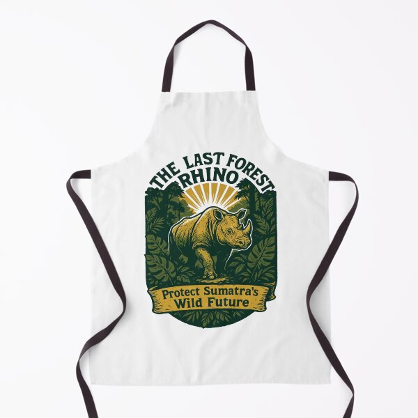 Item preview, Sumatran Forest Rhino Conservation Art designed and sold by WildlifeInc.