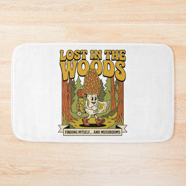 Item preview, Lost in The Woods Finding Myself - Funny Mushroom Foraging designed and sold by TB Designs Official.