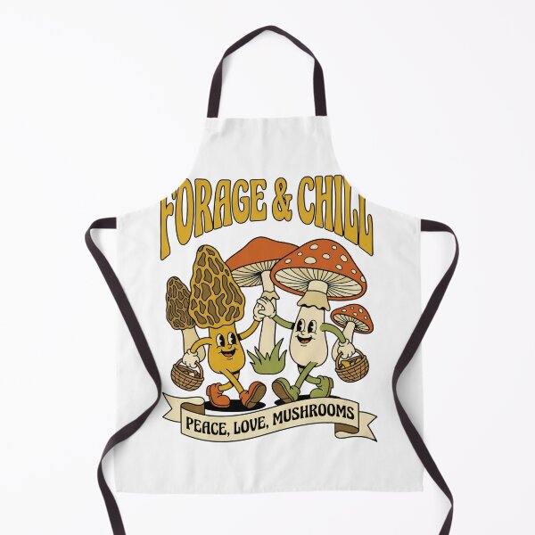 Item preview, Forage and Chill Peace Love Mushrooms - Funny Foraging designed and sold by TB Designs Official.