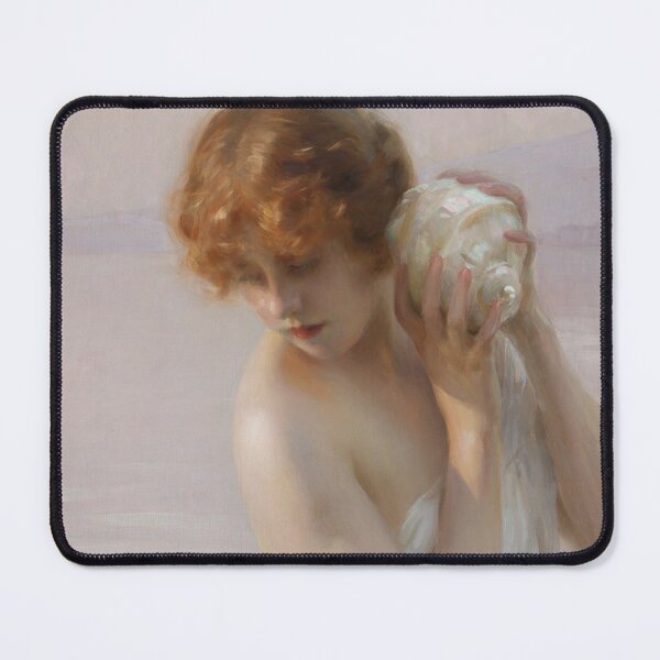 Item preview, Young Beauty with Seashell - Paul Chabas designed and sold by tvdlovership.