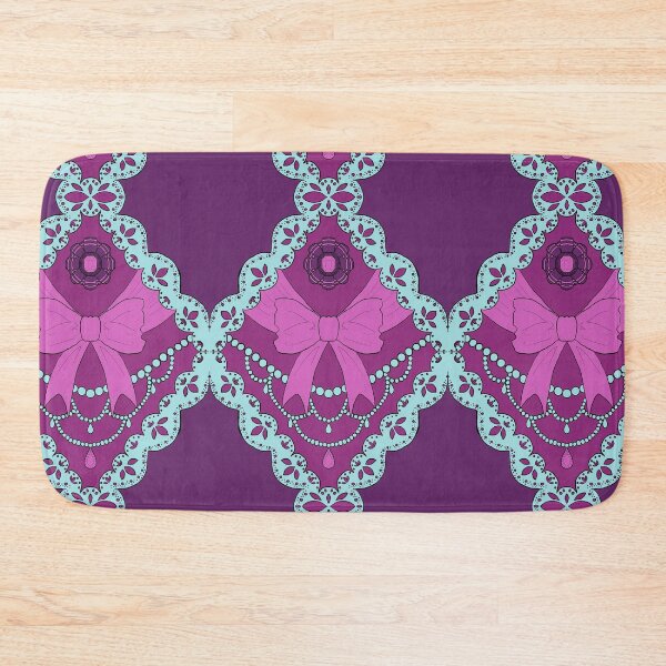 Item preview, Lolita Frills Plum and Sakura Blossom Pink designed and sold by JamieWetzel.