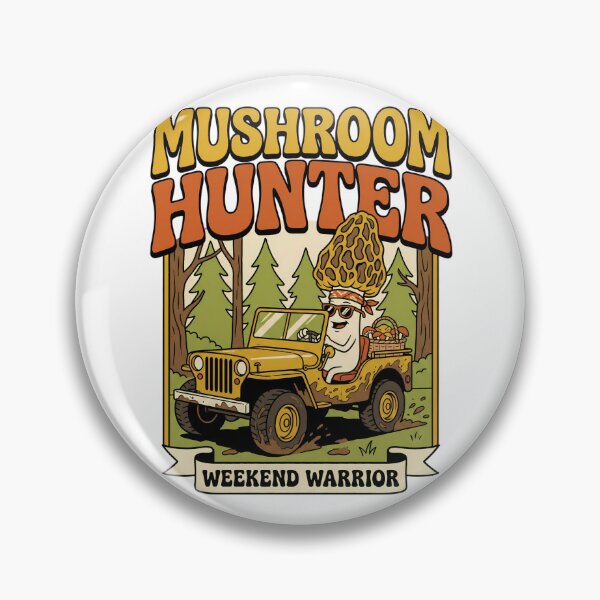 Item preview, Mushroom Hunter Weekend Warrior - Funny Mushroom Foraging designed and sold by TB Designs Official.