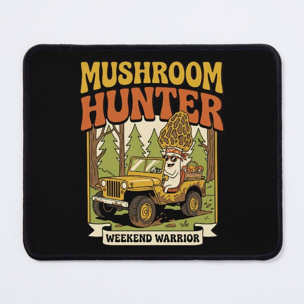 Item preview, Mushroom Hunter Weekend Warrior - Funny Mushroom Foraging designed and sold by TB Designs Official.