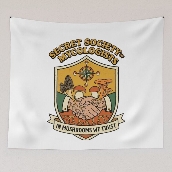 Item preview, Funny Mycologist Club Foraging Mushroom Hunter designed and sold by TB Designs Official.