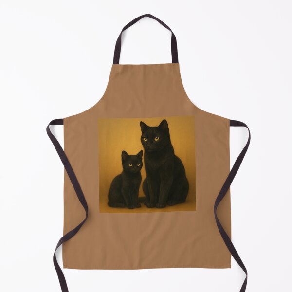 Item preview, Shadowbond – Black Cat & Kitten designed and sold by GeoWild Designs.