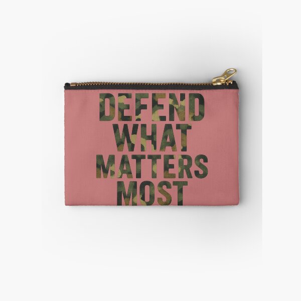 Item preview, Defend What Matters Most Camouflage Strength Art designed and sold by ArtComixHaven.