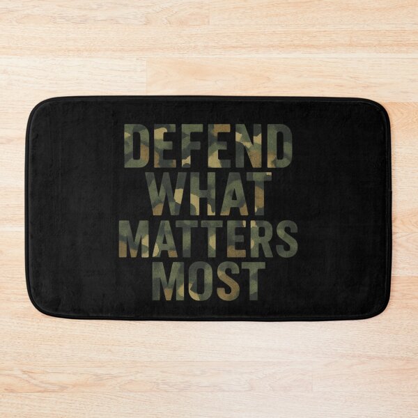 Item preview, Defend What Matters Most Camouflage Strength Art designed and sold by ArtComixHaven.