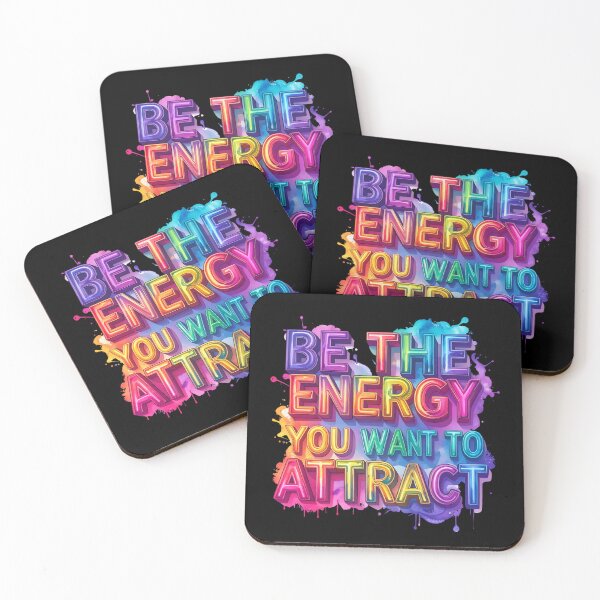 Item preview, Be The Energy You Want To Attract - Motivational Quote t-shirt  designed and sold by Alicjareign.