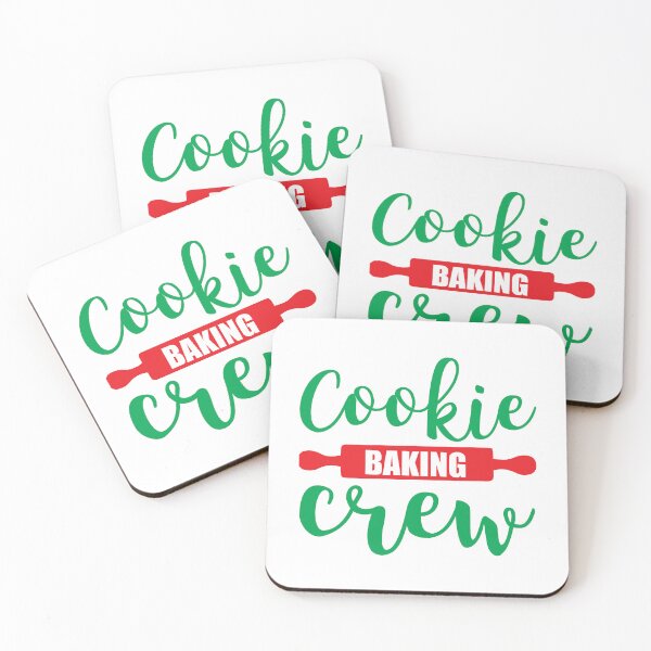 Item preview, Cookie Baking Crew - Festive Holiday Kitchen Team Slogan designed and sold by FuzionRaptor.