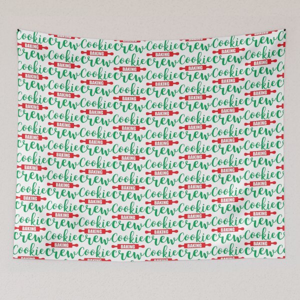 Item preview, Cookie Baking Crew - Festive Holiday Kitchen Team Slogan designed and sold by FuzionRaptor.