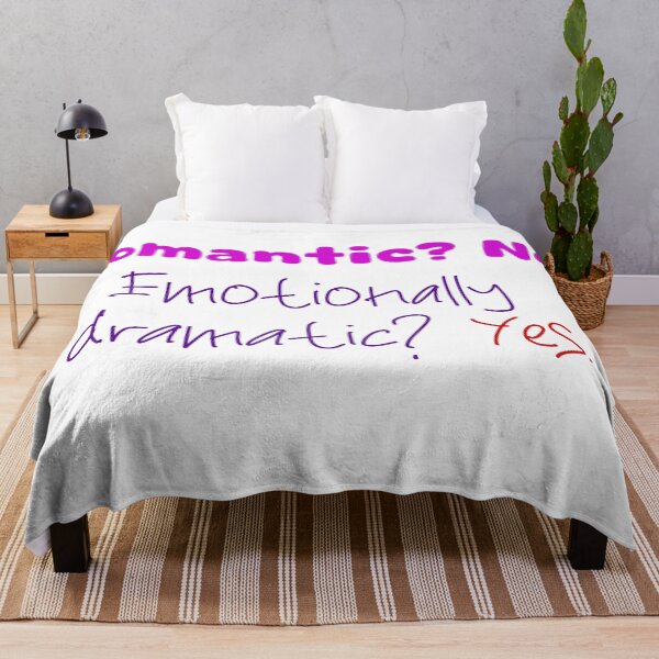 Item preview, “Romantic? No. Emotionally dramatic? Yes. designed and sold by Sharaku65.
