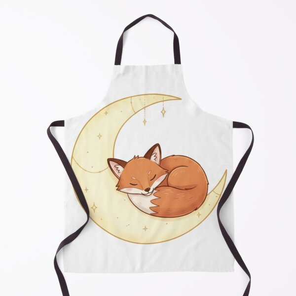 Item preview, Sleeping Fox in the Moon designed and sold by CosmicCutouts.