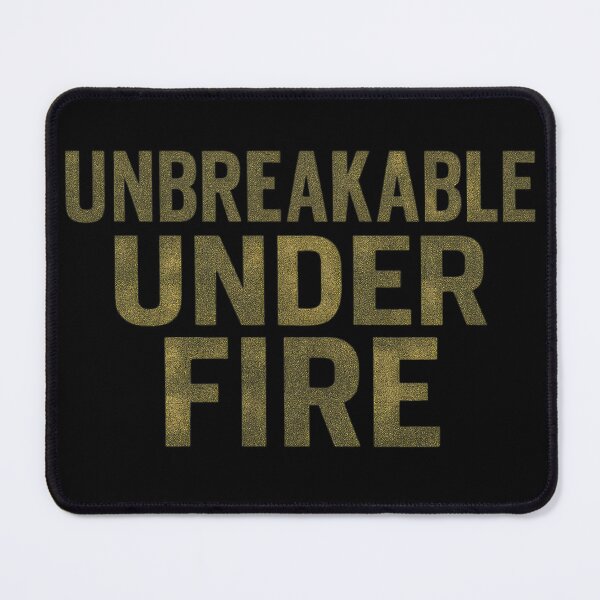 Item preview, Unbreakable Under Fire Tactical Strength Art designed and sold by ArtComixHaven.