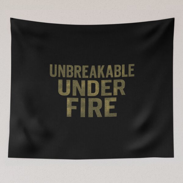 Item preview, Unbreakable Under Fire Tactical Strength Art designed and sold by ArtComixHaven.
