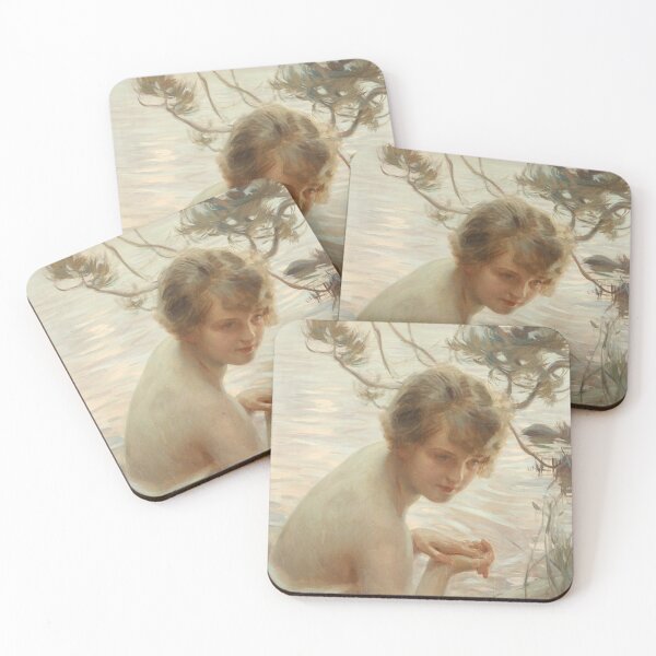 Item preview, Young Lady by the Water - Paul Chabas designed and sold by tvdlovership.