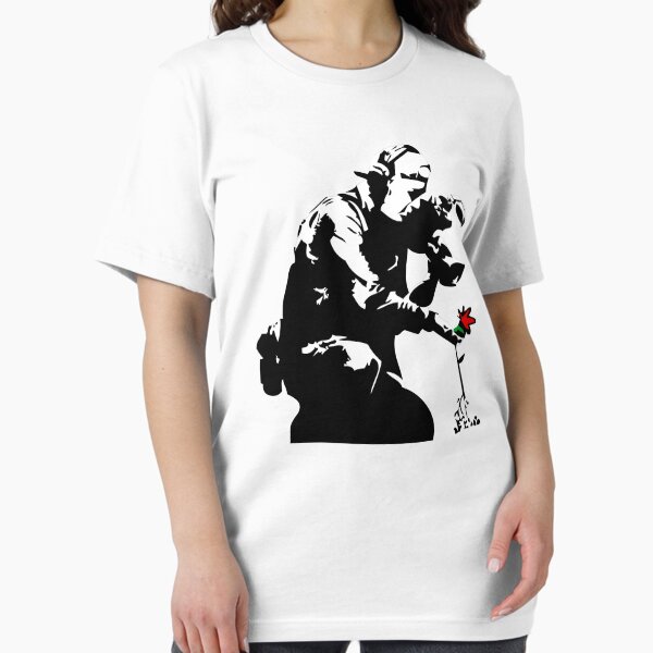 Item preview, Banksy Flower Photographer designed and sold by ThatMerchStore.