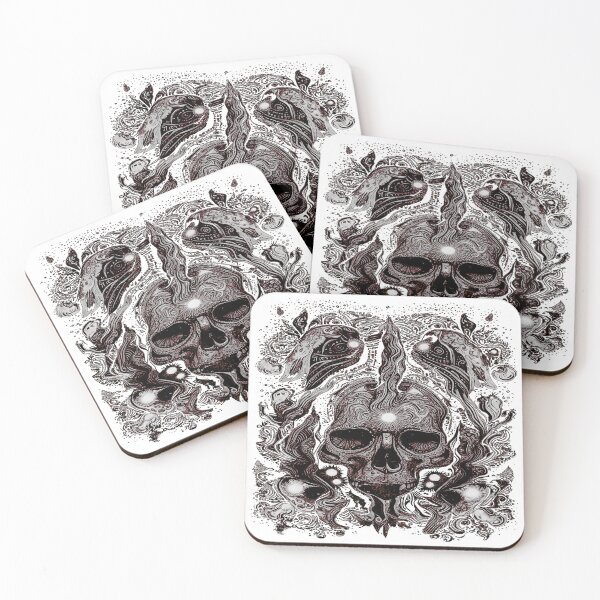 Item preview, "Cosmic Skull with Surreal Ethereal Elements" designed and sold by Fadi Alyaldani.