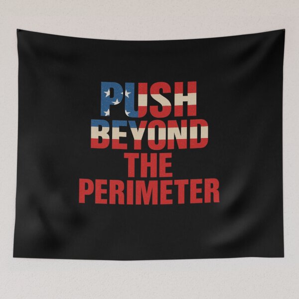 Item preview, Push Beyond The Perimeter Patriotic Force Art designed and sold by ArtComixHaven.