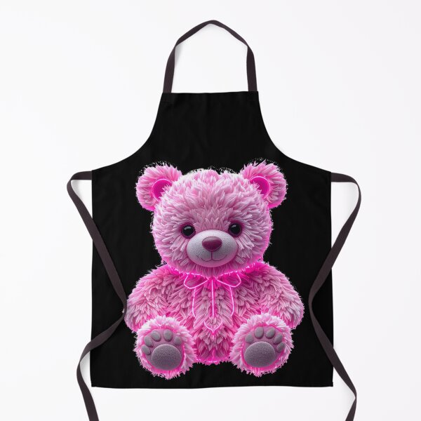 Item preview, Neon Pink Fluffy Teddy Bear t-shirts designed and sold by Alicjareign.