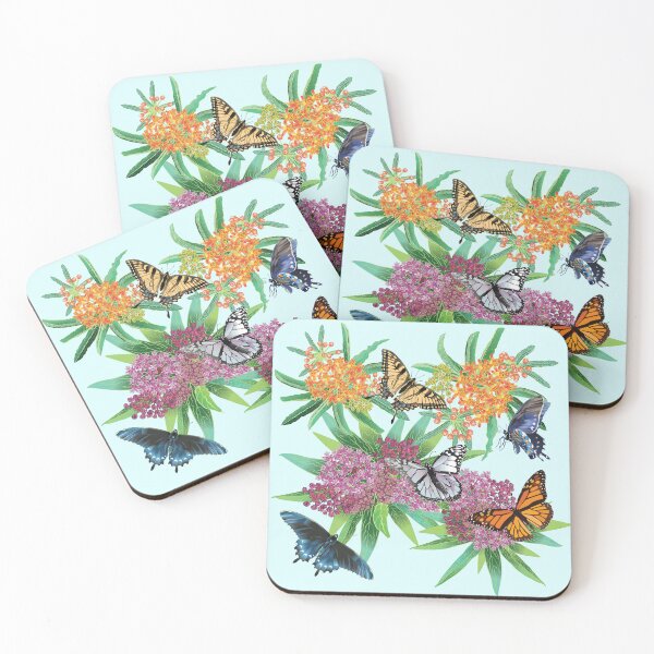 Item preview, Wild Butterfly Paradise (large square design) designed and sold by Jedi-Artist.