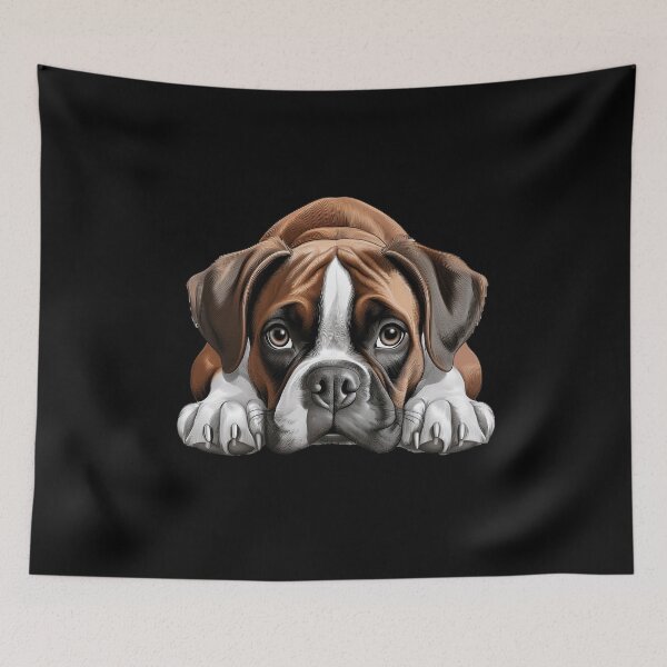 Item preview, Cute Boxer Puppy - Boxer Dog Designs designed and sold by RockitBaby.