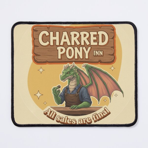 Item preview, The Charred Pony Inn designed and sold by Parody-is-King.