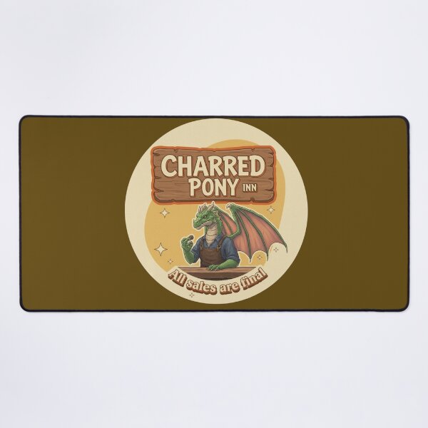 Item preview, The Charred Pony Inn designed and sold by Parody-is-King.