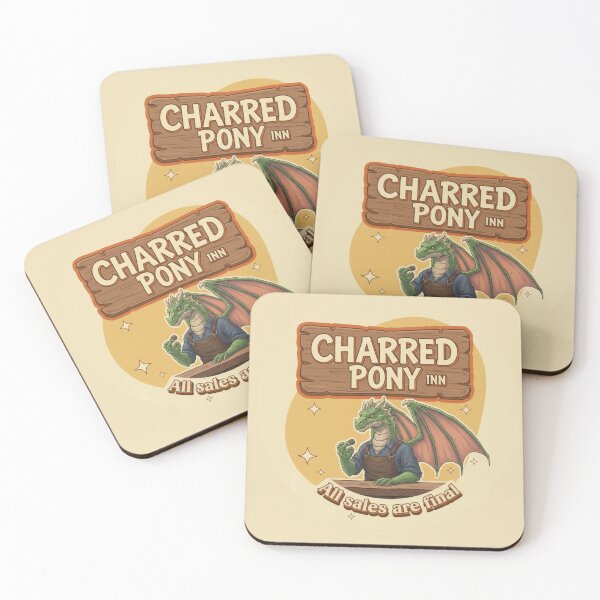Item preview, The Charred Pony Inn designed and sold by Parody-is-King.