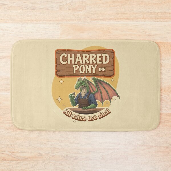 Item preview, The Charred Pony Inn designed and sold by Parody-is-King.