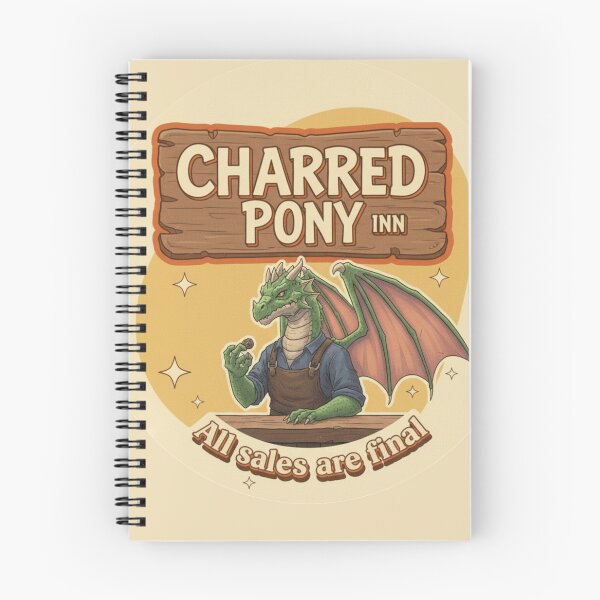 Item preview, The Charred Pony Inn designed and sold by Parody-is-King.