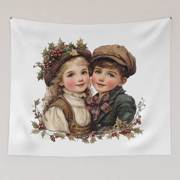 Item preview, Vintage Christmas Children designed and sold by Liededrom..