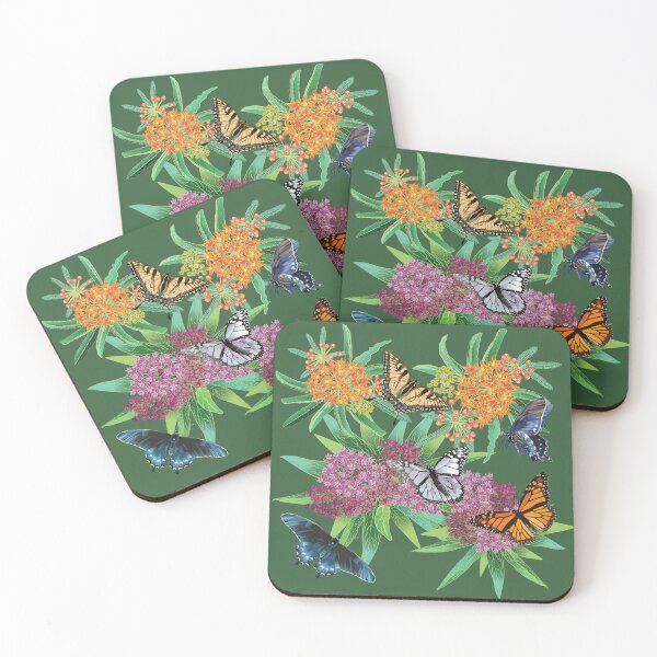 Item preview, Wild Butterfly Paradise (large square design) designed and sold by Jedi-Artist.