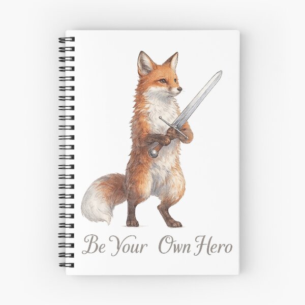 Item preview, Be Your Own Hero - Fox designed and sold by thehaywirehoney.
